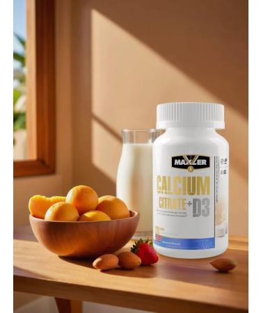 maxler Calcium and vitamin D3 Calcium Citrate + D3 120 table - Buy Online on GoSupps.com
