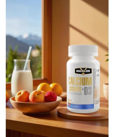 maxler Calcium and vitamin D3 Calcium Citrate + D3 120 table - Buy Online on GoSupps.com