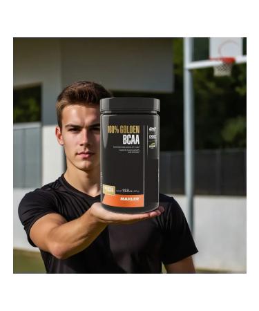 maxler BCAA amino acids 100% Golden BCAA 420 g green apple - Buy Online on GoSupps.com