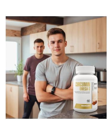maxler Kurkumin + Omega-3 Curcumin Omega-3 60 caps - Buy Online on GoSupps.com