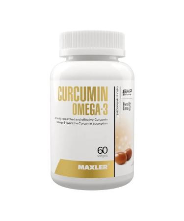 maxler Kurkumin + Omega-3 Curcumin Omega-3 60 caps - Buy Online on GoSupps.com