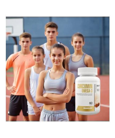 maxler Kurkumin + Omega-3 Curcumin Omega-3 60 caps - Buy Online on GoSupps.com