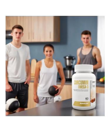 maxler Kurkumin + Omega-3 Curcumin Omega-3 60 caps - Buy Online on GoSupps.com