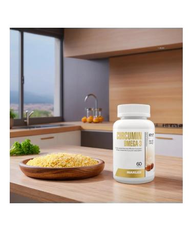 maxler Kurkumin + Omega-3 Curcumin Omega-3 60 caps - Buy Online on GoSupps.com