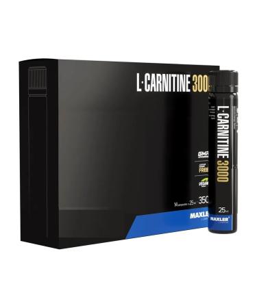 maxler L-carnitine L-Carnitine 3000-14 ampoules 25 ml green apple - Buy Online on GoSupps.com
