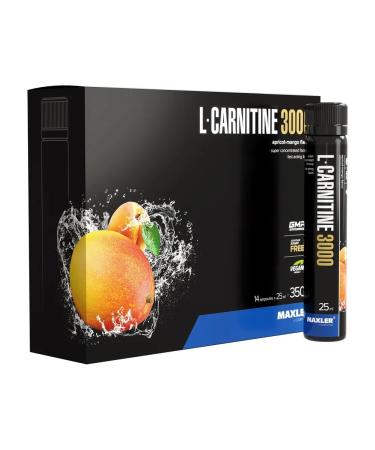 maxler L-carnitine L-Carnitine 3000-14 ampoules 25 ml apricot mango