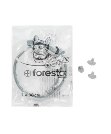 Elanco Forest a collar from fleas and ticks for cats 38 cm - Buy Online on GoSupps.com