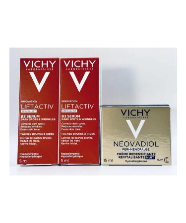 Vichy NEOVADIOL Set Night Cream and Liftactiv serum - Buy Online on GoSupps.com