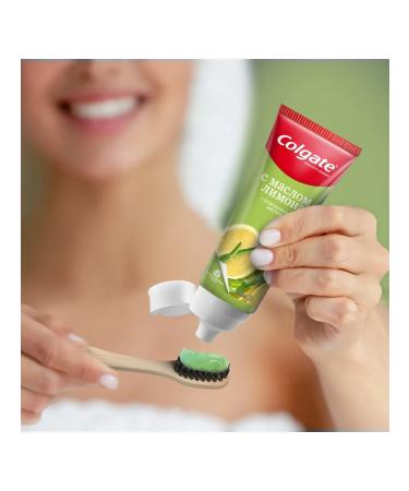COLGATE Toothpaste refreshing cleanliness with lemon oil 75ml 2pcs - Buy Online on GoSupps.com