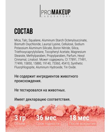 PROMAKEUP Laboratory Compact blush Sapphire Shine 02 - Buy Online on GoSupps.com