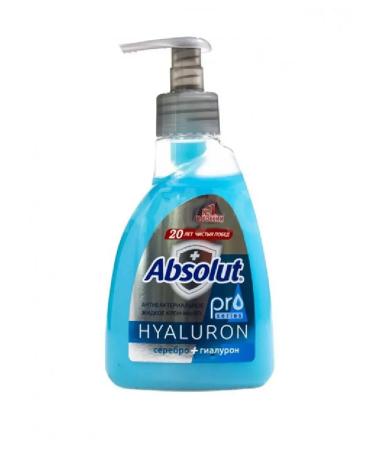 Absolut Liquid silver soap + hyaluron 250 ml