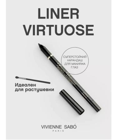 VIVIENNE SABO Eye pencil Black Liner Virtuose gel tone 601 - Buy Online on GoSupps.com