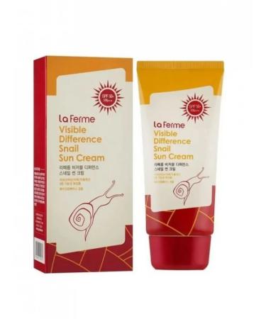 Farm Stay Sunscreen for face cream with snail extract SPF50 PA +++ - Buy Online on GoSupps.com