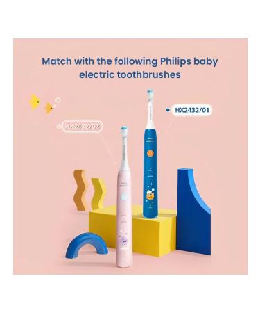 Philips Children's nozzles Sonicare HX2032 02 2 pcs - Buy Online on GoSupps.com