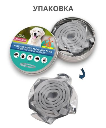 A collar from fleas and ticks for dogs 38 cm - Buy Online on GoSupps.com