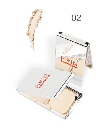 FIRIN Compact powder "2 in 1" tone 2 light beige