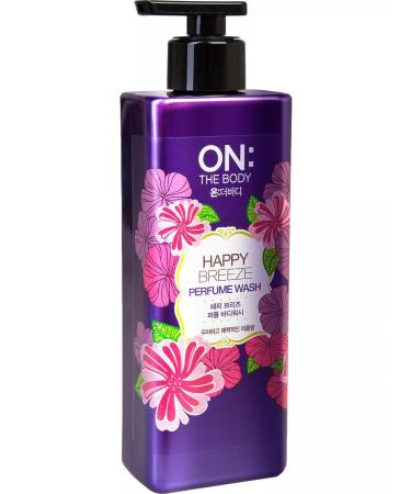 On The Body Shower gel perfumed Happy Breeze flower 500 ml - Buy Online on GoSupps.com