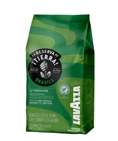 Lavazza Coffee in grains 1 kg Tierra Brasile Blend - Buy Online on GoSupps.com