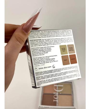 ABR Palette Highlaiters for Facial Dry Dior in the shade of 002 Glitz - Buy Online on GoSupps.com