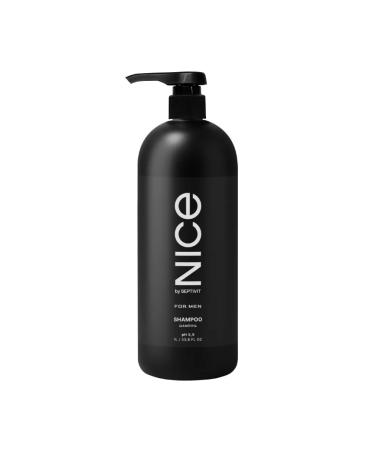 NICE by SEPTIVIT Male hair shampoo with a dispenser "For Men" - Buy Online on GoSupps.com