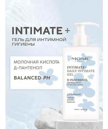 MONIC BEAUTY Intimate hygiene intimate+ with D-panthenol 300 ml