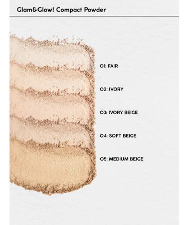 Monica Beauty Glam & Glow Facial Powder! MATTE TOP No. 03 IVORY BEIGE - Buy Online on GoSupps.com