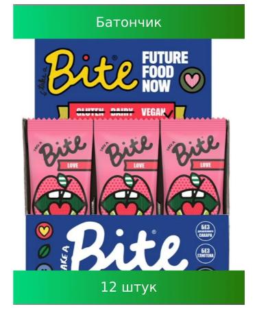 Bite Bank "love" cherries and almonds 45g 12 pcs