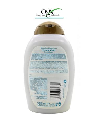 OGX Hair air conditioner Coconut Water - Buy Online on GoSupps.com