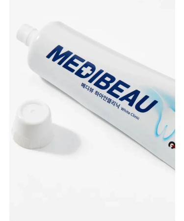 Juno Bleaching toothpaste Medibeau White Clinic 120 g - Buy Online on GoSupps.com