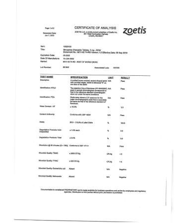 Zoetis Flea and dog ticks for dogs 20-40kg 3 tablets - Buy Online on GoSupps.com