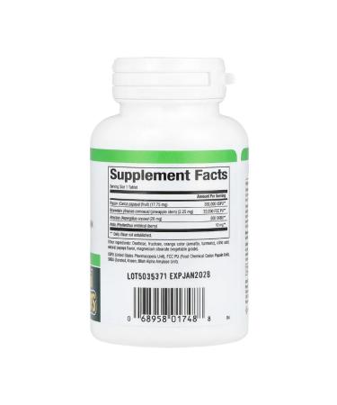 Natural Factors Papaya Enzymes Enzymes of Papaya for digestion 60 tablets - Buy Online on GoSupps.com