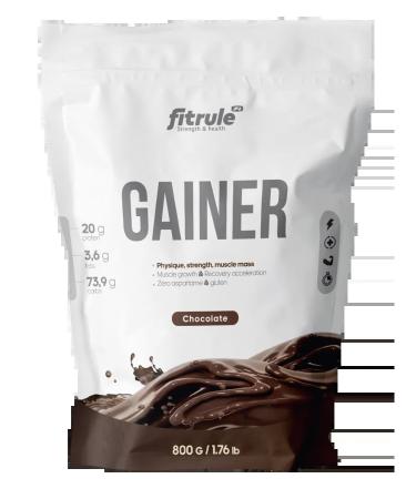 Fitrule Nutrition Fitrule Gainer for increasing mass 800g chocolate