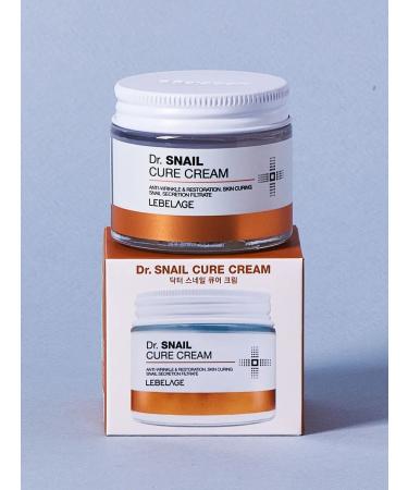 Lebelage Facial anti -aging cream with mucin snail 70ml - Buy Online on GoSupps.com