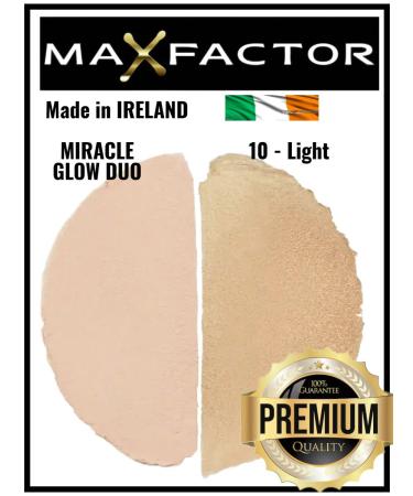 MAX FACTOR Highlighter for the face Duo 10 - Light - Buy Online on GoSupps.com