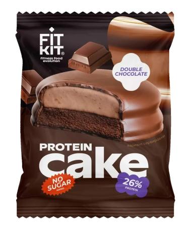 FIT KIT Double chocolate protein cookies 10 grams - Buy Online on GoSupps.com