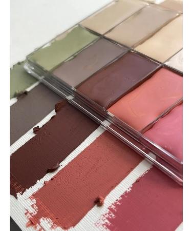 MAQPRO Palette for makeup Fard Creme AK107 Capricat corrector - Buy Online on GoSupps.com