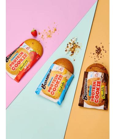 BombBar Protein cookies without sugar Assort 10pcs x 60g - Buy Online on GoSupps.com