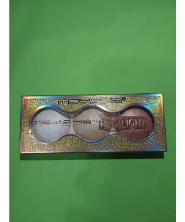 Palette Highlighter for face with sparkles 03 - Buy Online on GoSupps.com