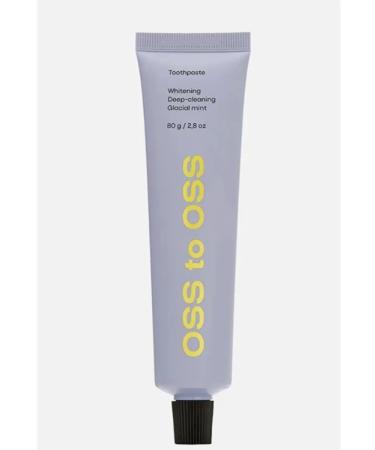 Oss to Oss Whitening toothpaste