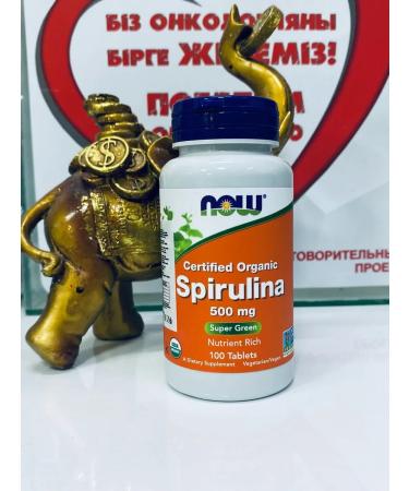 Spirulina 500 mg 100 tablet