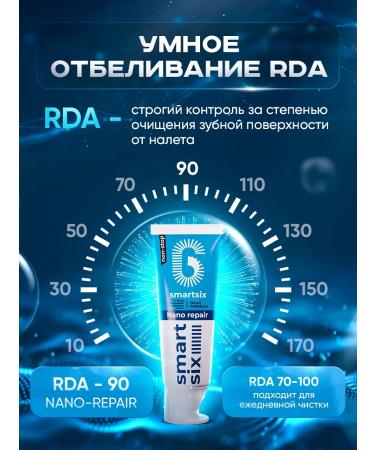 SmartSix Toothpaste for sensitive teeth - Buy Online on GoSupps.com