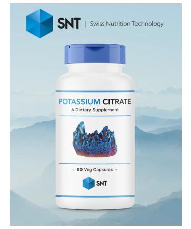 SNT Swiss Nutrition Technology Potassium citrate Potassium citrate 60 caps