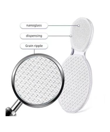 Foot File/Foot Grater Nano sawdaulo pedicure grater made of glass - Buy Online on GoSupps.com