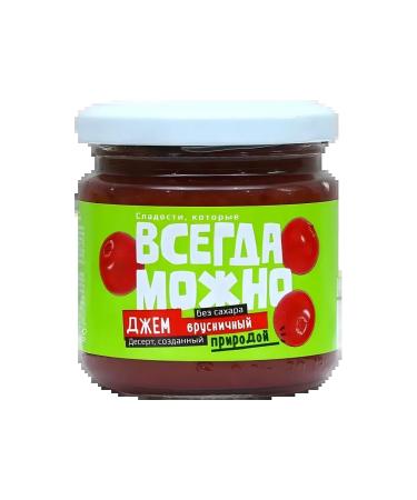 YOU CAN ALWAYS Jam lingonnic without sugar on fructose 200g