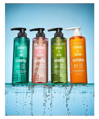 COSMETIERIA Salusfant shampoo "Argan and Oliva" - Buy Online on GoSupps.com