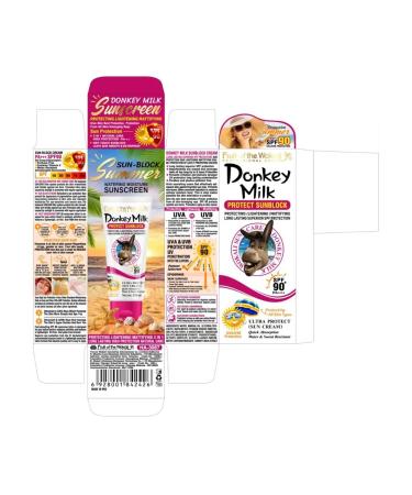Wokali Donkey Milk sun cream - Buy Online on GoSupps.com