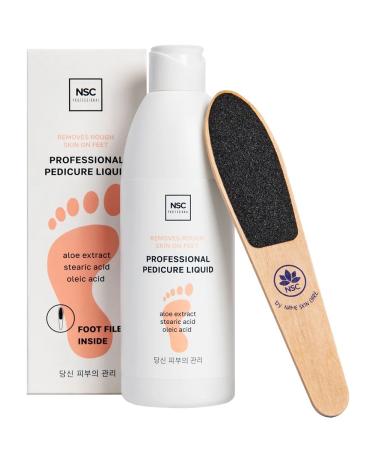 NSC Remedy keratolytic for pedicure heel 300ml + saw 1pc - Buy Online on GoSupps.com