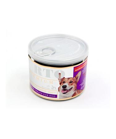 DARTO Beef ear inner delicacy for dogs bank 50 g