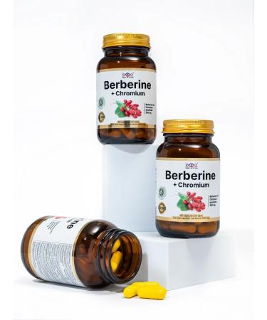Energy Bio Systems Berberin with chrome 500 mg 60 capsules for weight loss - Buy Online on GoSupps.com