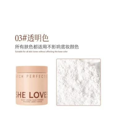 SHE LOVES Powder Mattering fixing Watch Perfection tone 03 - Buy Online on GoSupps.com